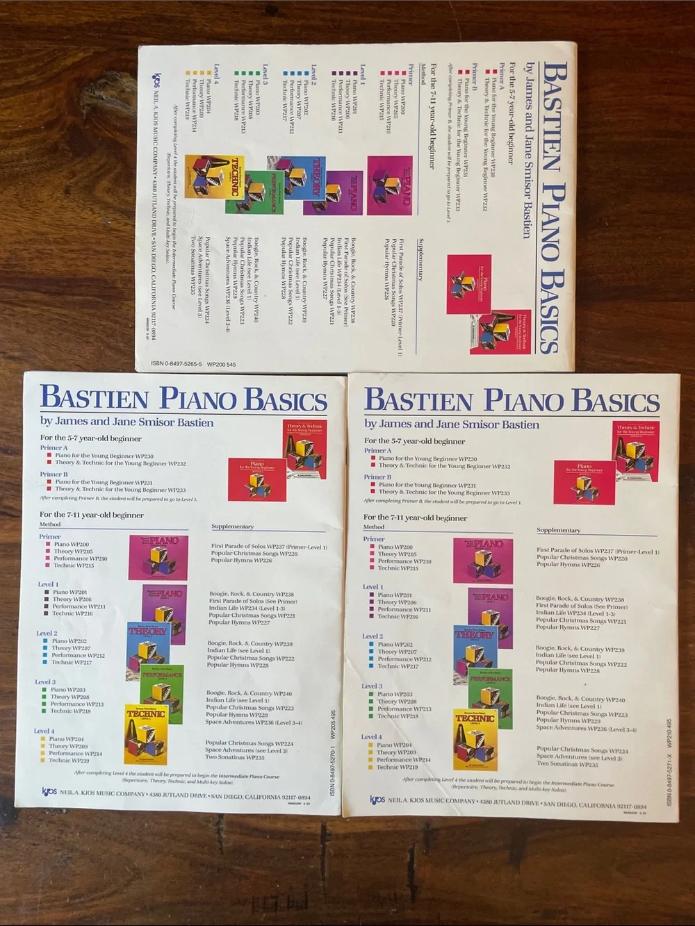 12 Mixed Piano Books Bundle Lot: Bastien piano basics + MORE beginner levels - Picture 4 of 16